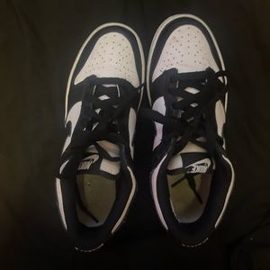 Black and white low dunks #nike